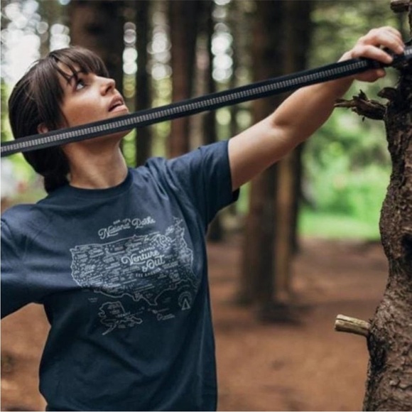 The Landmark Project NPS national parks map tee sz XL - Picture 2 of 7